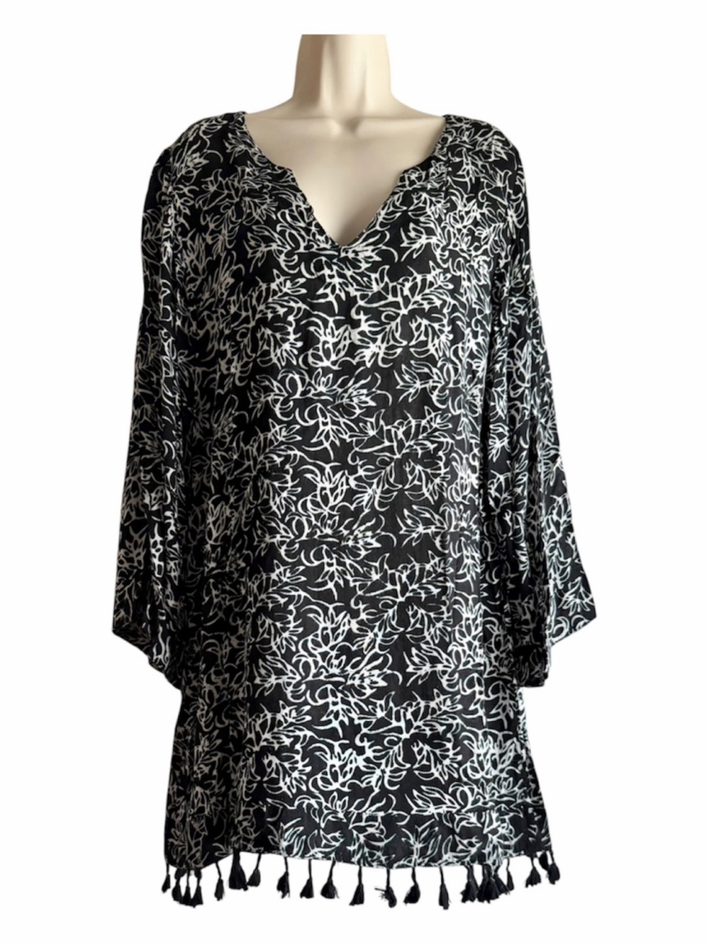 Soft Surroundings Beach Tunic Swim Coverup